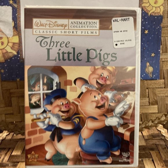 Disney Animation Collection: Volume 2: The Three Little Pigs (DVD) Walt Disney - Picture 1 of 10